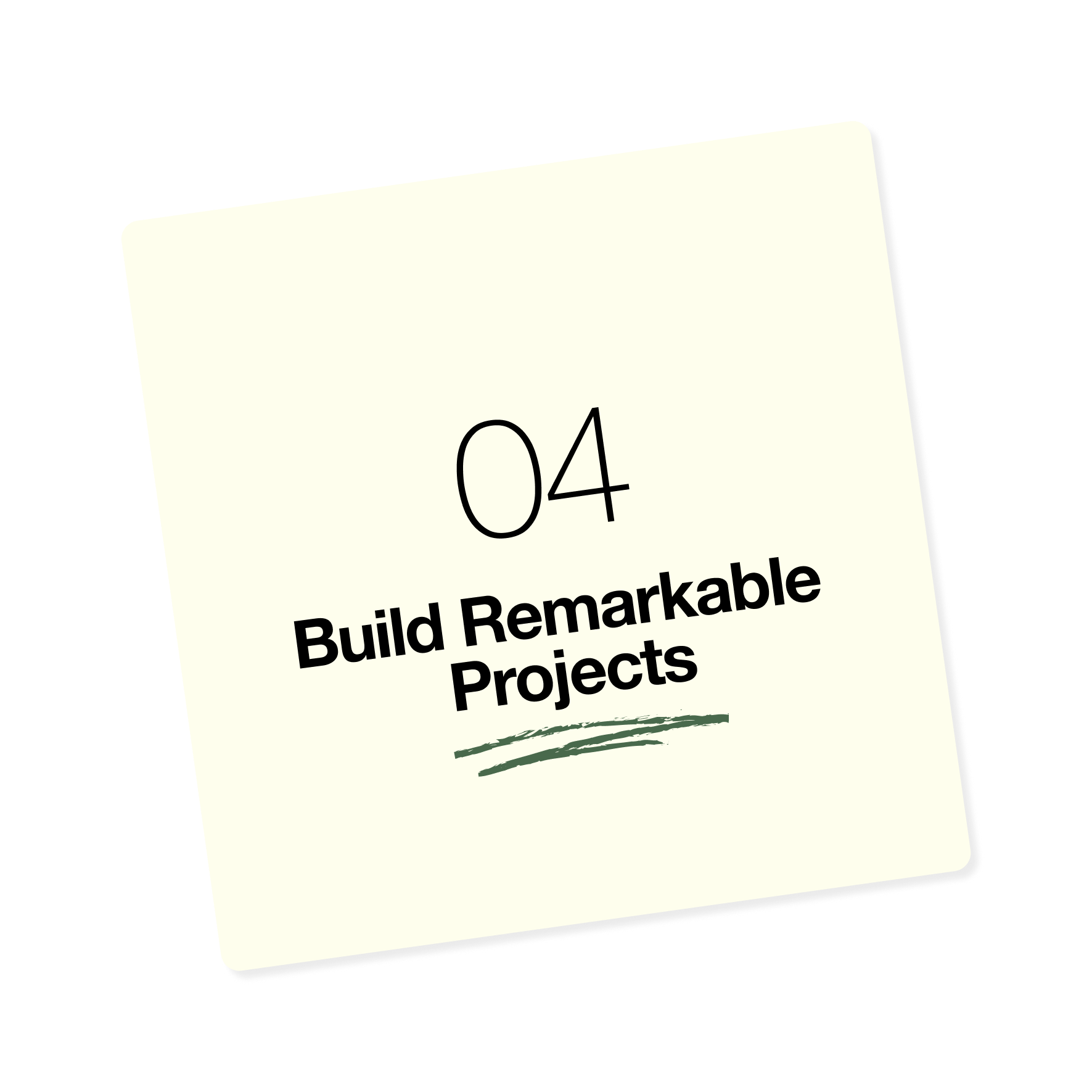build projects
